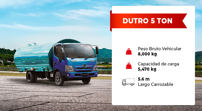 camion hino dutro ideal para camion cisterna