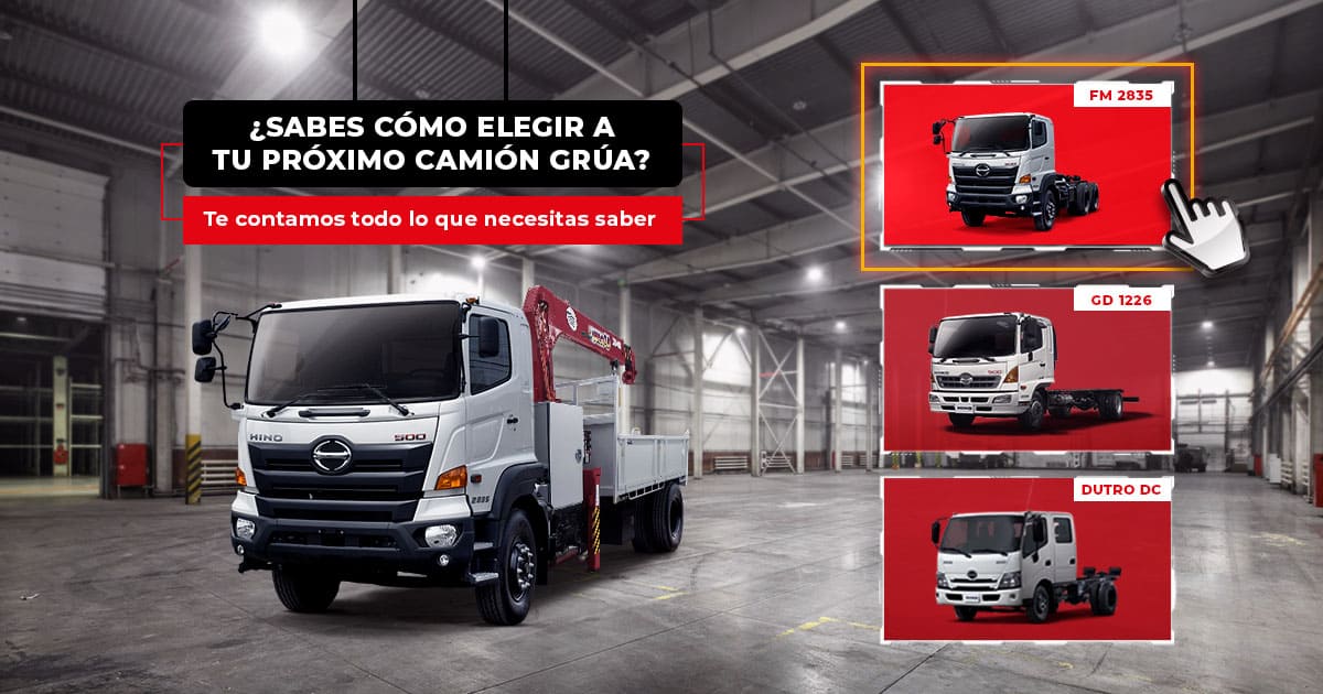 Camión Grúa Toyota: Modelos ideales y características clave | Hino Perú