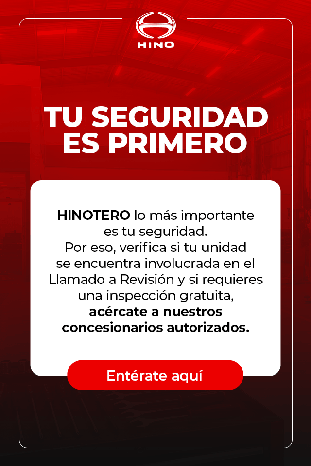 Hino PopUp Llamado Revisión
