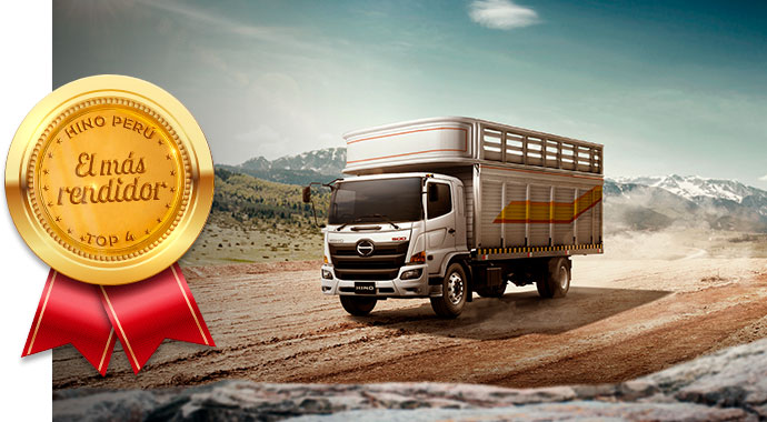 El premio para el camión más rendidor es para el Camión Hino GH 1826