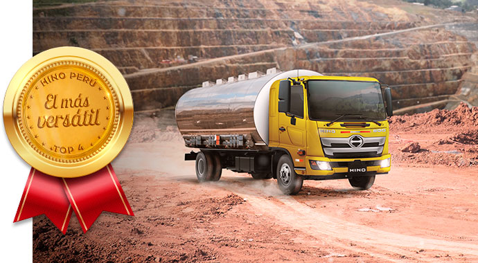 El premio para el camión más versátil es para el Camión Hino FD 1021