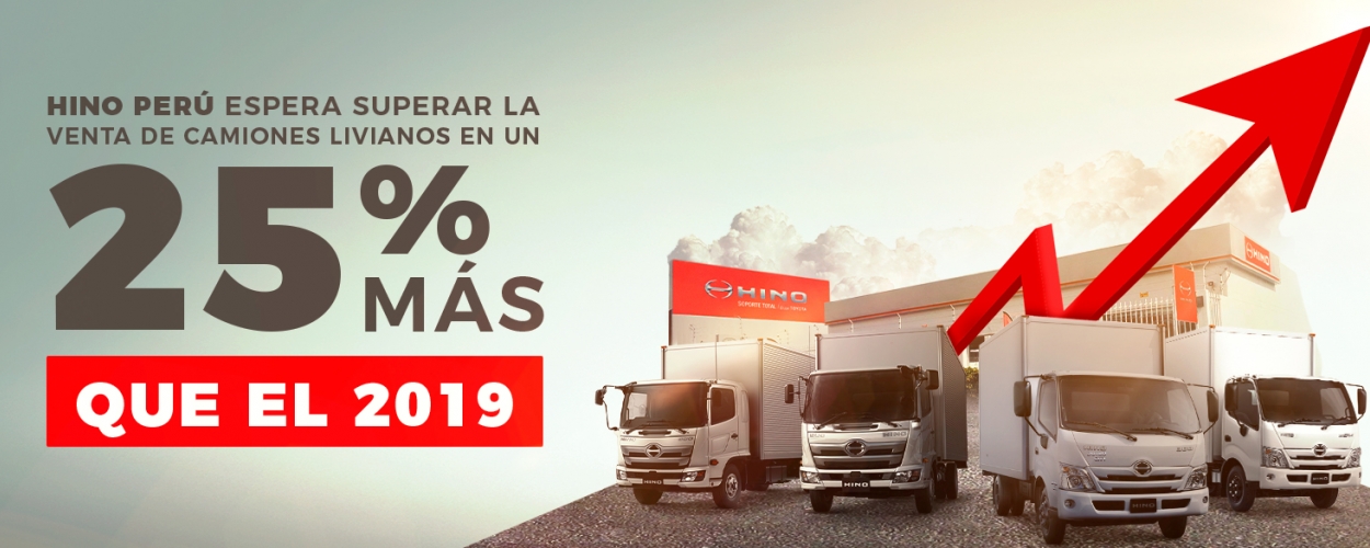 Hino supera ventas de camiones en 2021