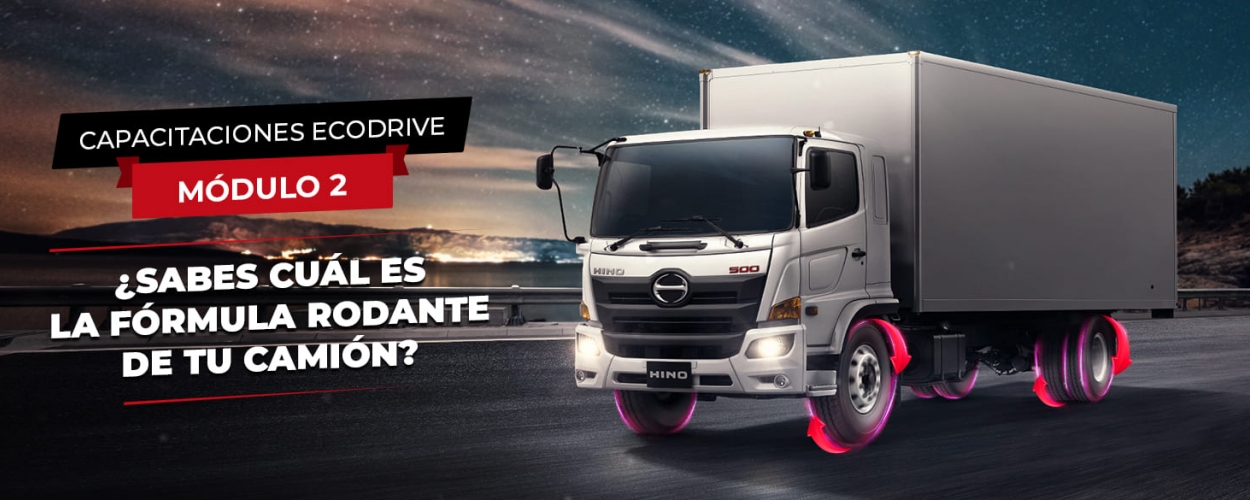 formula rodante de tu camion hino con eco drive