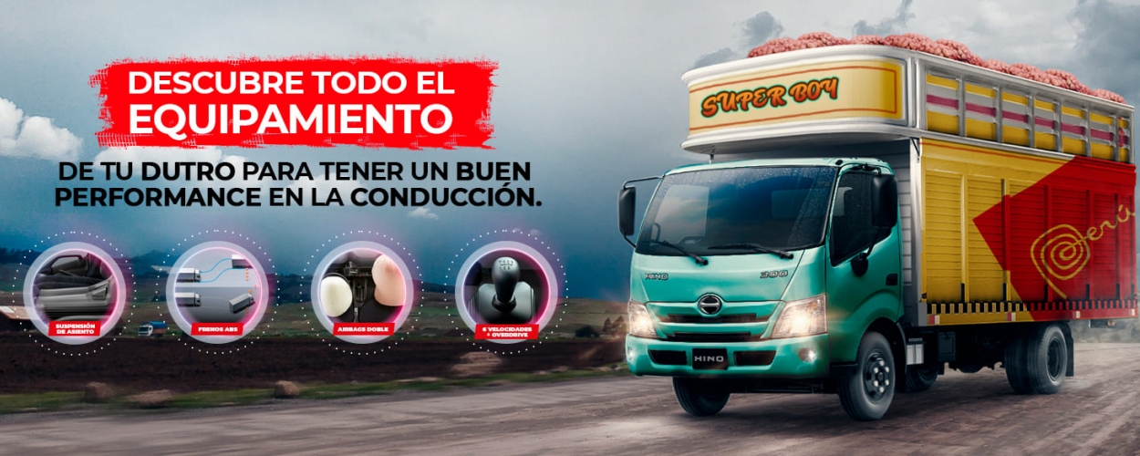 con el equipamiento de tu hino dutro podrias tener un buen performance en la conducción