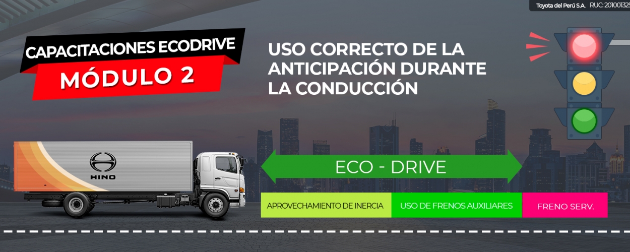 ecodrive modulo dos anticipacion en la conducción frenos auxiliares aprovechamiento de la inercia y freno de servicio