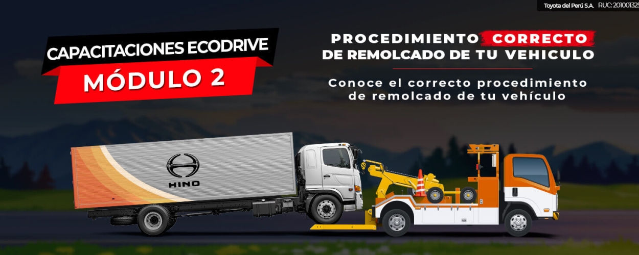 ecodrive remolcar vehiculo hino