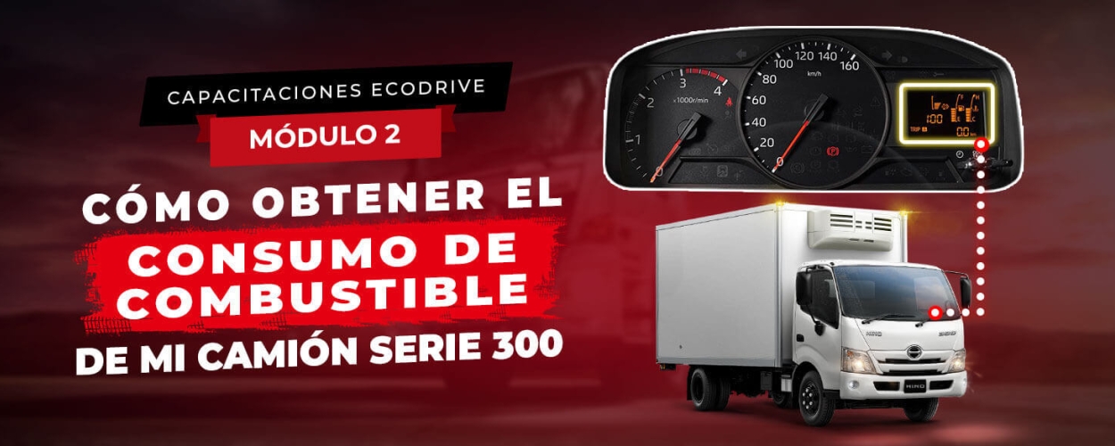 ecodrive adecuado consumo de gasolina hino serie 300