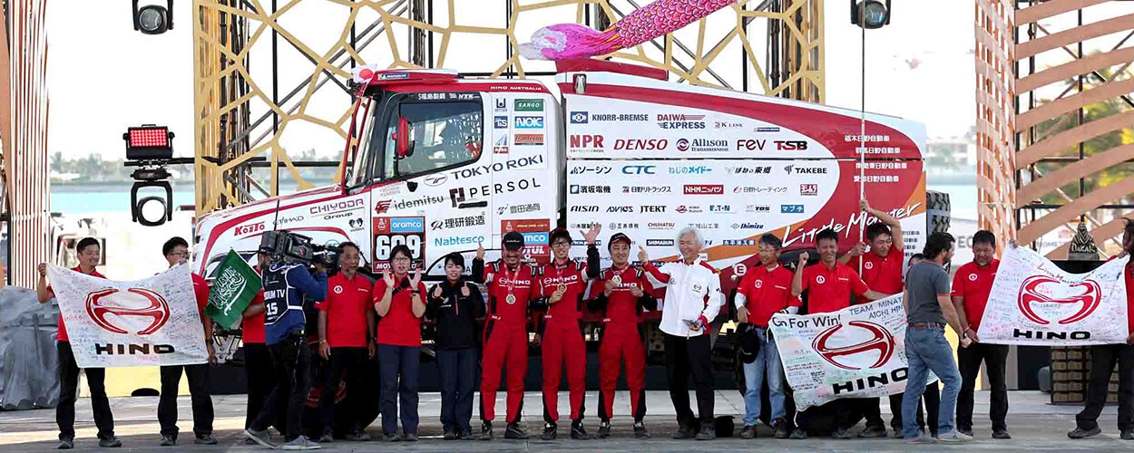 Terminó el Dakar, pero comienza una nueva historia: HINO y su Serie 600 en el TOP 10