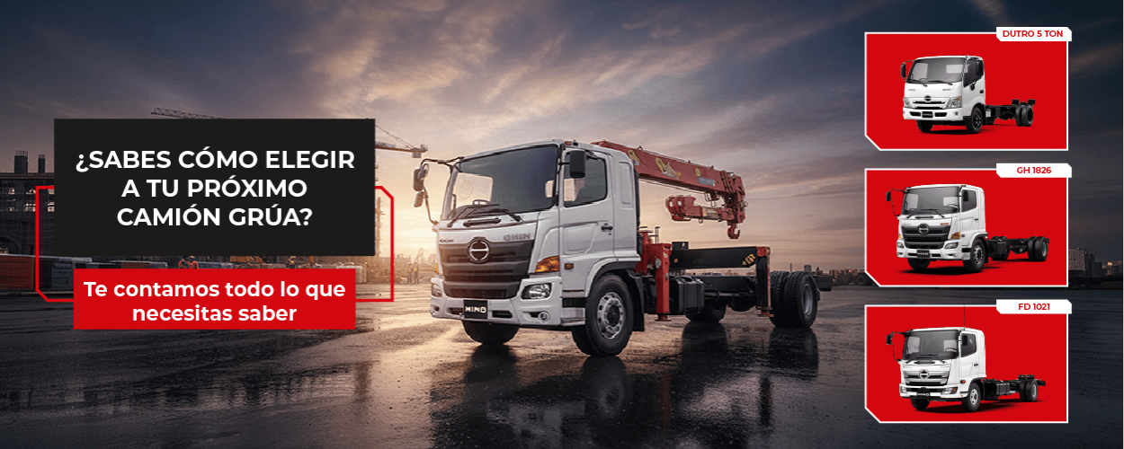 Cómo elegir tu próximo camión grúa Hino
