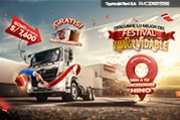 descuentos en camiones y buses, festival hinolvidable lleno de promociones y beneficios